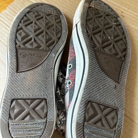 CONVERSE Chuck Taylor CT HI All Star Unisex Stars Stripes. M7, W9. High Top. - Picture 7 of 8